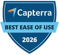 Capterra Best Ease of Use 2026