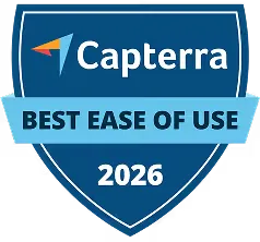 Capterra Best Ease of Use 2026